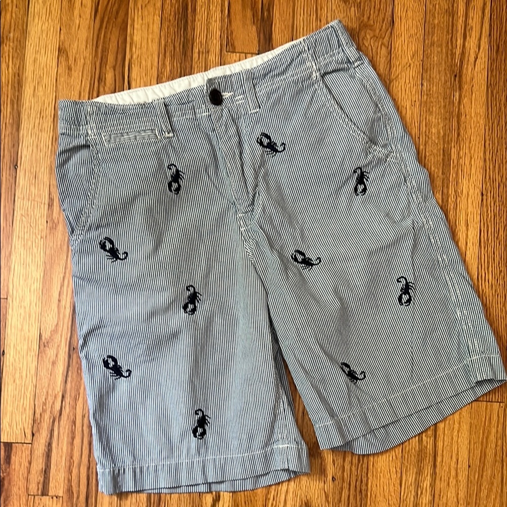 Gap Kids Twill Lobster Pattern Shorts